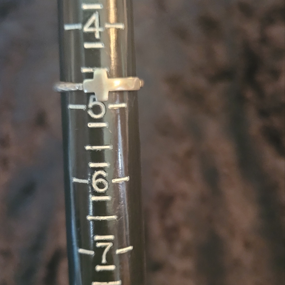 Silpada Silver Cross Ring - Picture 2 of 4